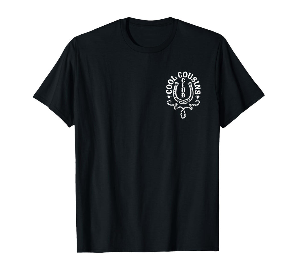 Cousins Club Western T-Shirt - Casual Everyday Wear for Adults - T-Shirt, Sweatshirt, Hoodie