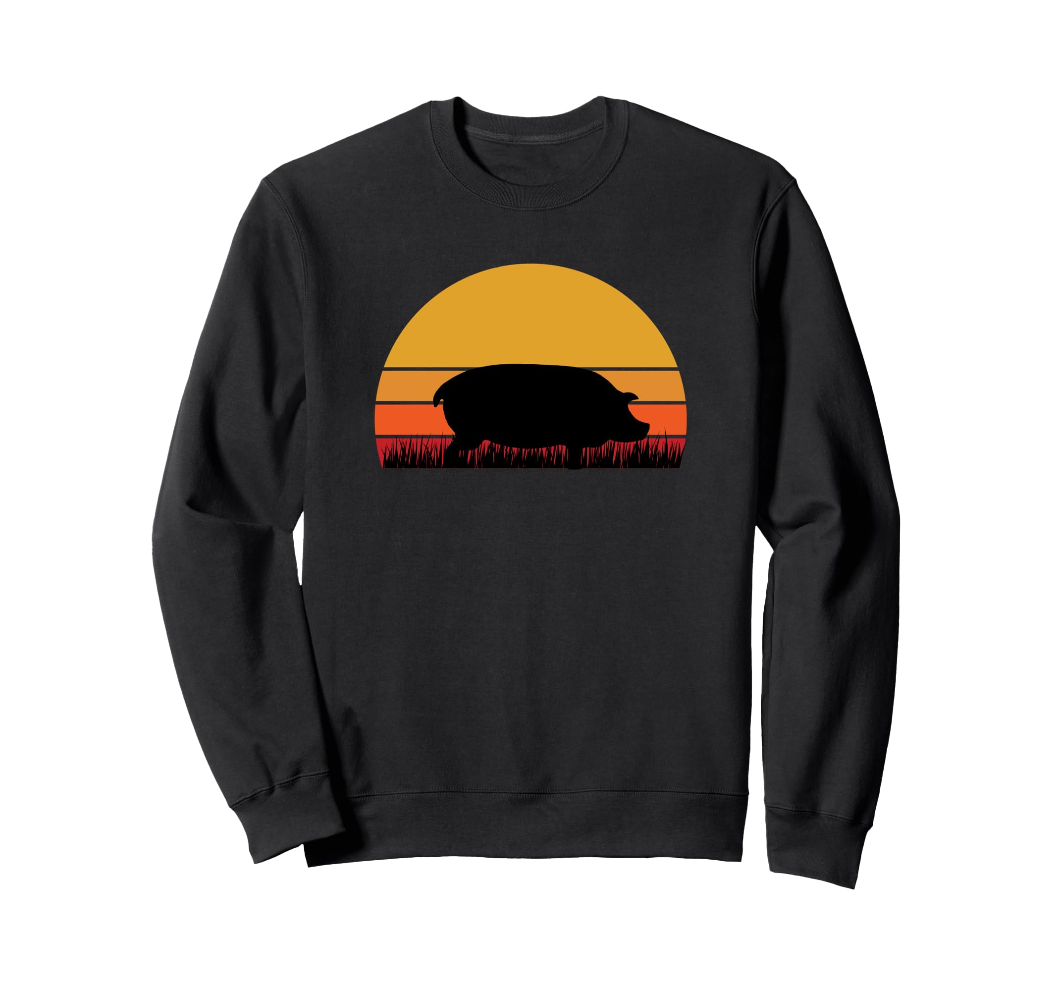 Pig Farm Farming Piglet Pork Bbq Sweatshirt - Unique Graphic for Adults - T-Shirt, Sweatshirt, Hoodie