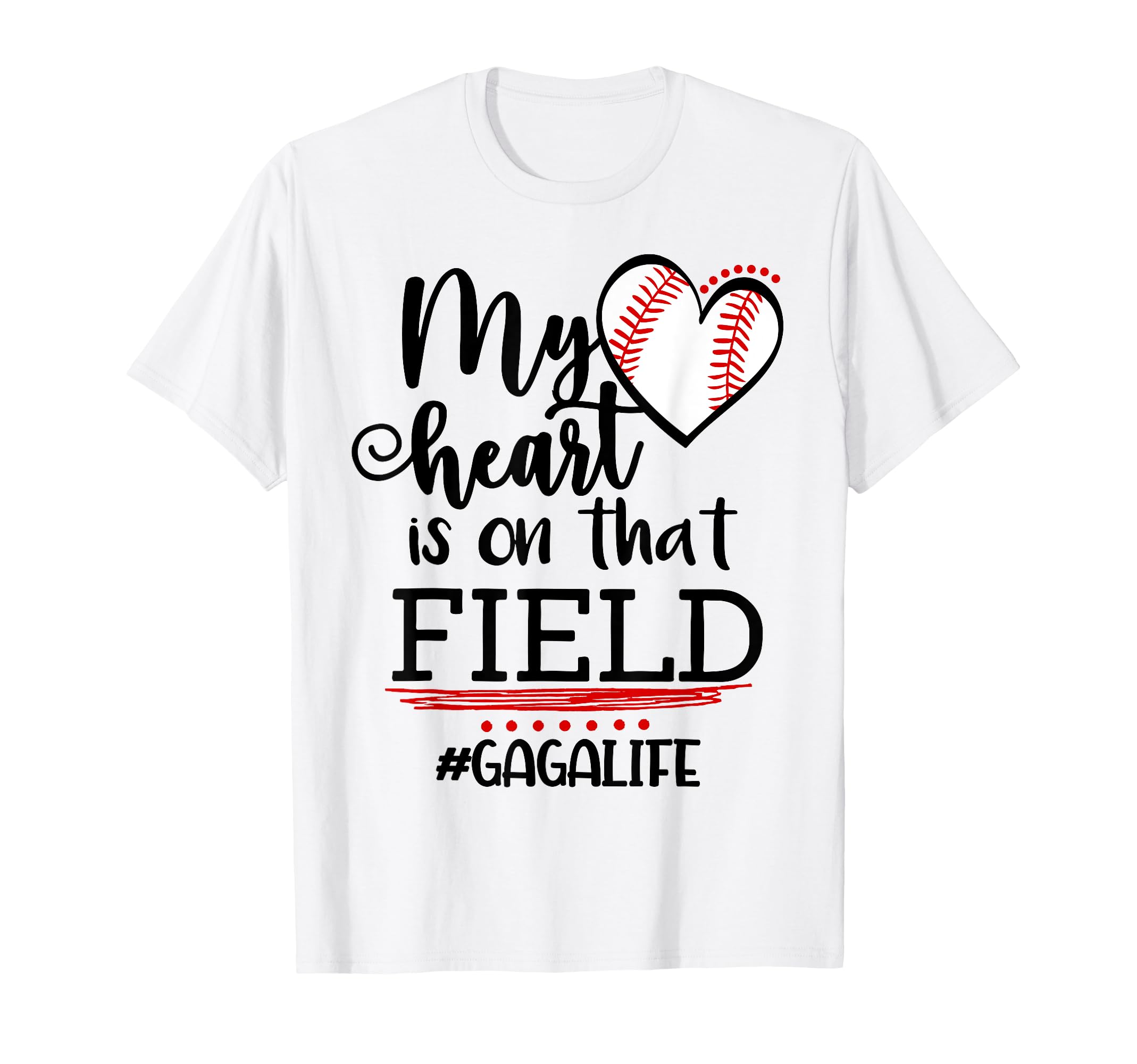My Heart Is That Field Ballpark Baseball T-Shirt - Minimalist Print Unisex - T-Shirt, Sweatshirt, Hoodie
