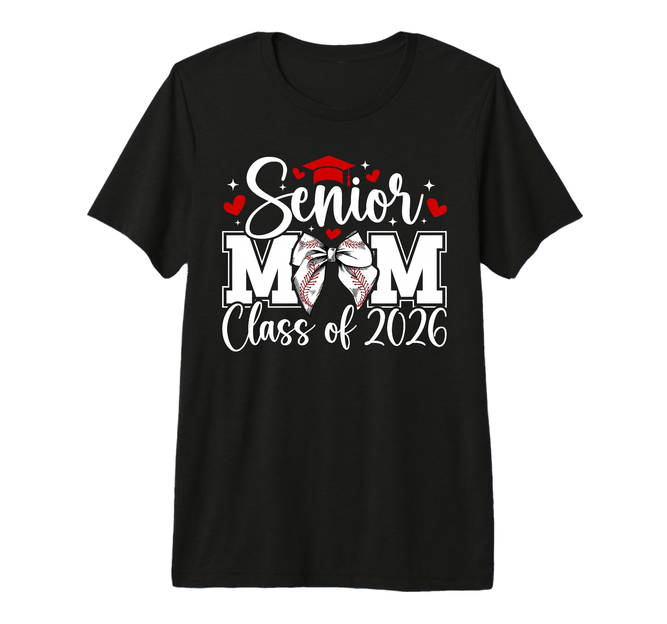 Baseball Senior Mom Class 2026 Baseball T-Shirt - Unique Graphic Unisex - T-Shirt, Sweatshirt, Hoodie
