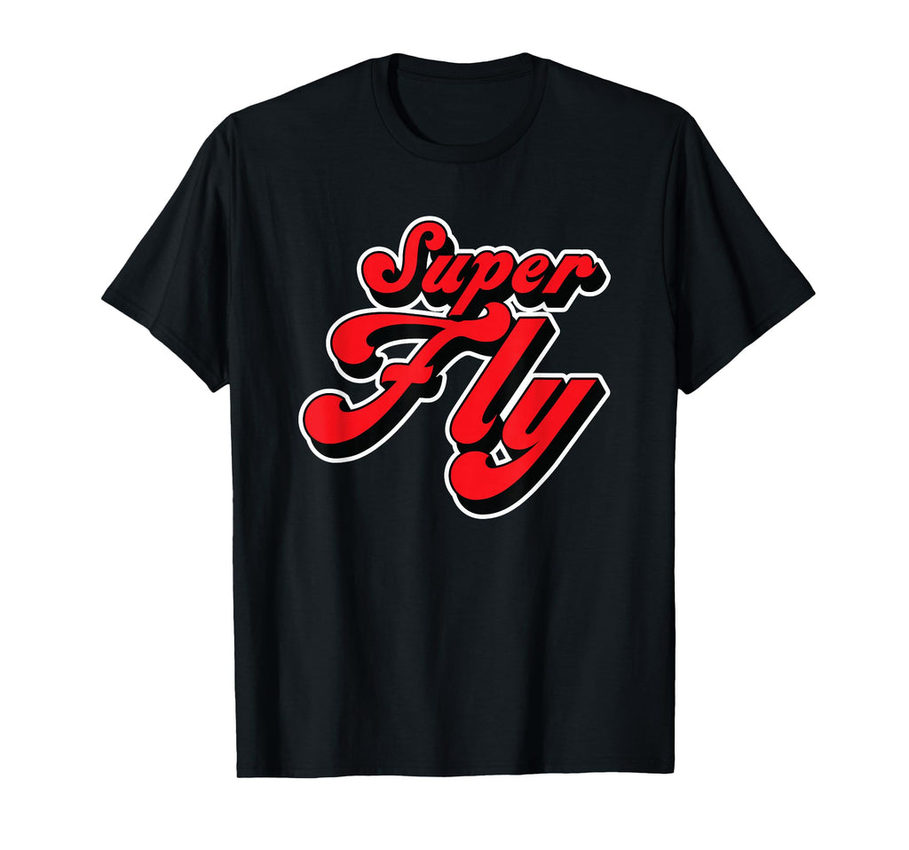 Groovy 1970S Hippie Hipster Super Fly T-Shirt - Aesthetic Graphic Unisex - T-Shirt, Sweatshirt, Hoodie