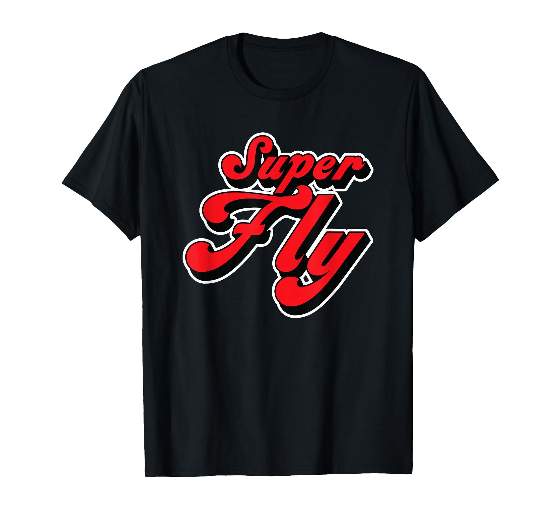 Groovy 1970S Hippie Hipster Super Fly T-Shirt - Aesthetic Graphic Unisex - T-Shirt, Sweatshirt, Hoodie