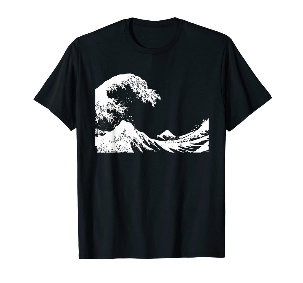 Great Wave Off Kanagawa Art Aesthetic T-Shirt - Unique Graphic Men Women - T-Shirt, Sweatshirt, Hoodie