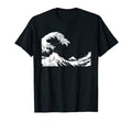 Great Wave Off Kanagawa Art Aesthetic T-Shirt - Unique Graphic Men Women - T-Shirt, Sweatshirt, Hoodie