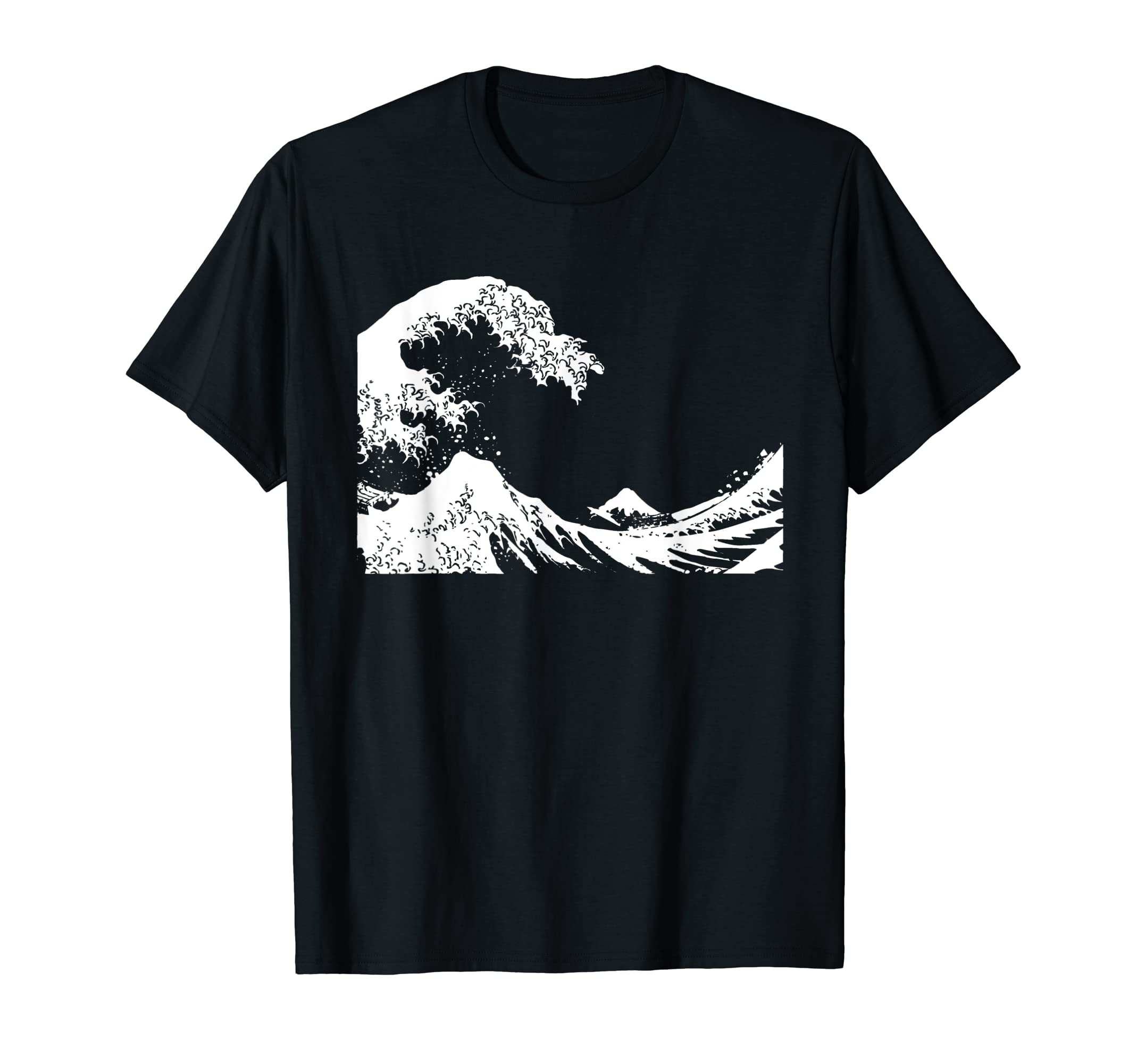 Great Wave Off Kanagawa Art Aesthetic T-Shirt - Unique Graphic Men Women - T-Shirt, Sweatshirt, Hoodie