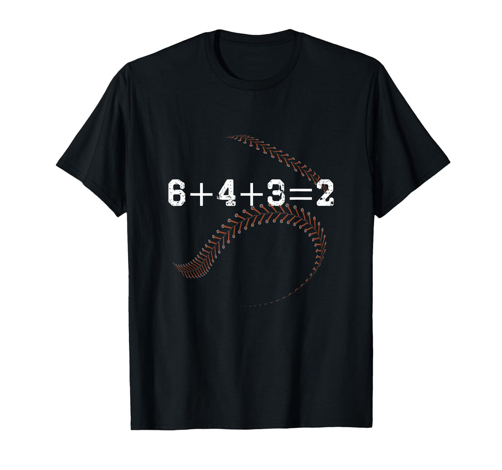 6 4 3 2 643 Double Play Outs Baseball T-Shirt - Trendy Graphic for Adults - T-Shirt, Sweatshirt, Hoodie
