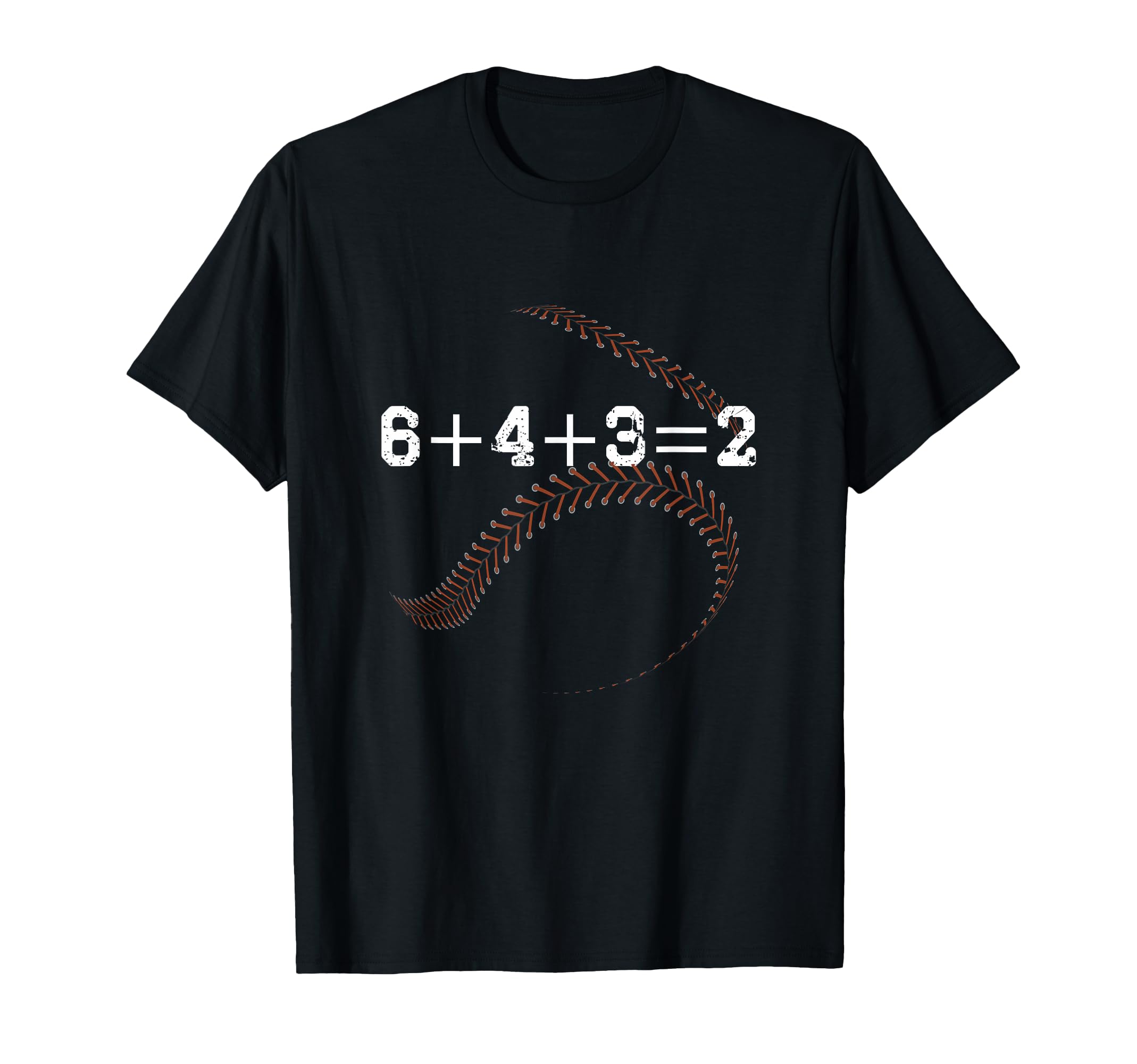 6 4 3 2 643 Double Play Outs Baseball T-Shirt - Trendy Graphic for Adults - T-Shirt, Sweatshirt, Hoodie