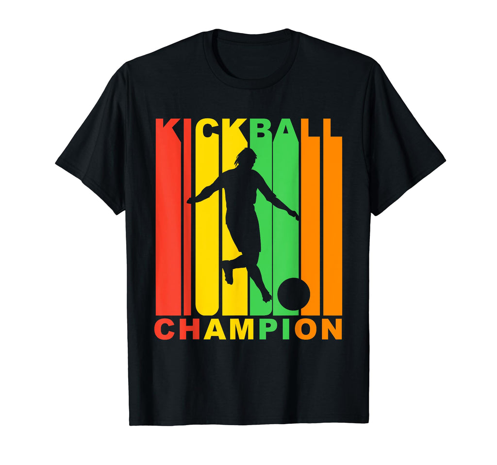 1970S Kickball Champion Silhouette T-Shirt - Streetwear Style Unisex - T-Shirt, Sweatshirt, Hoodie