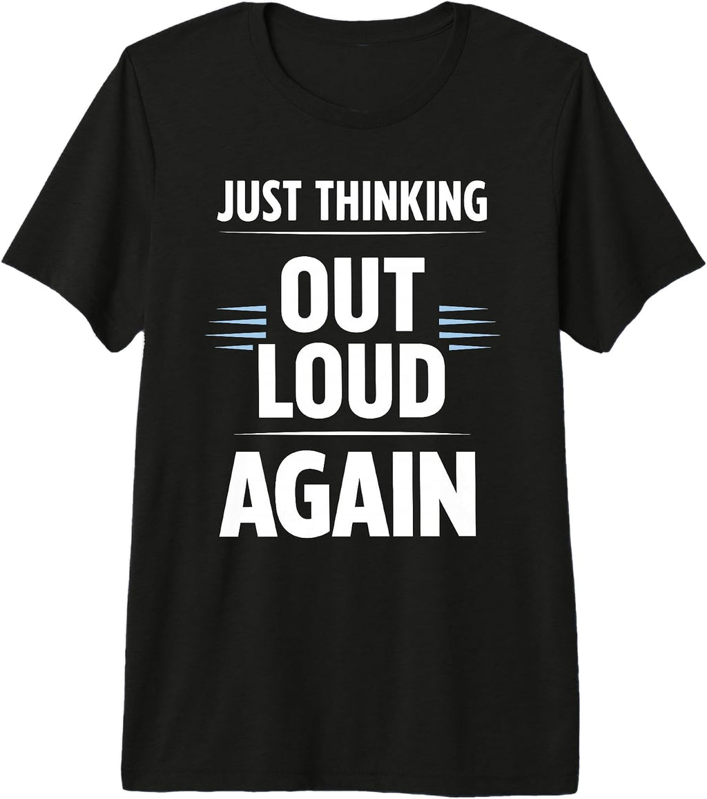 Self Talk Introvert Humor Relatable Gift - Adult & Kids T-Shirts, Sweatshirts & Hoodies apparel design preview 1