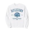 Doylestown Pa Distressed Souvenir Sweatshirt - Custom Art Print for Adults - T-Shirt, Sweatshirt, Hoodie