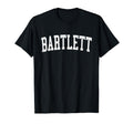Bartlett Il Distressed White Varsity T-Shirt - Graphic Print for Adults - T-Shirt, Sweatshirt, Hoodie