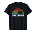 Lake George Ny Adirondacks Sunset T-Shirt - Custom Art Print for Adults - T-Shirt, Sweatshirt, Hoodie