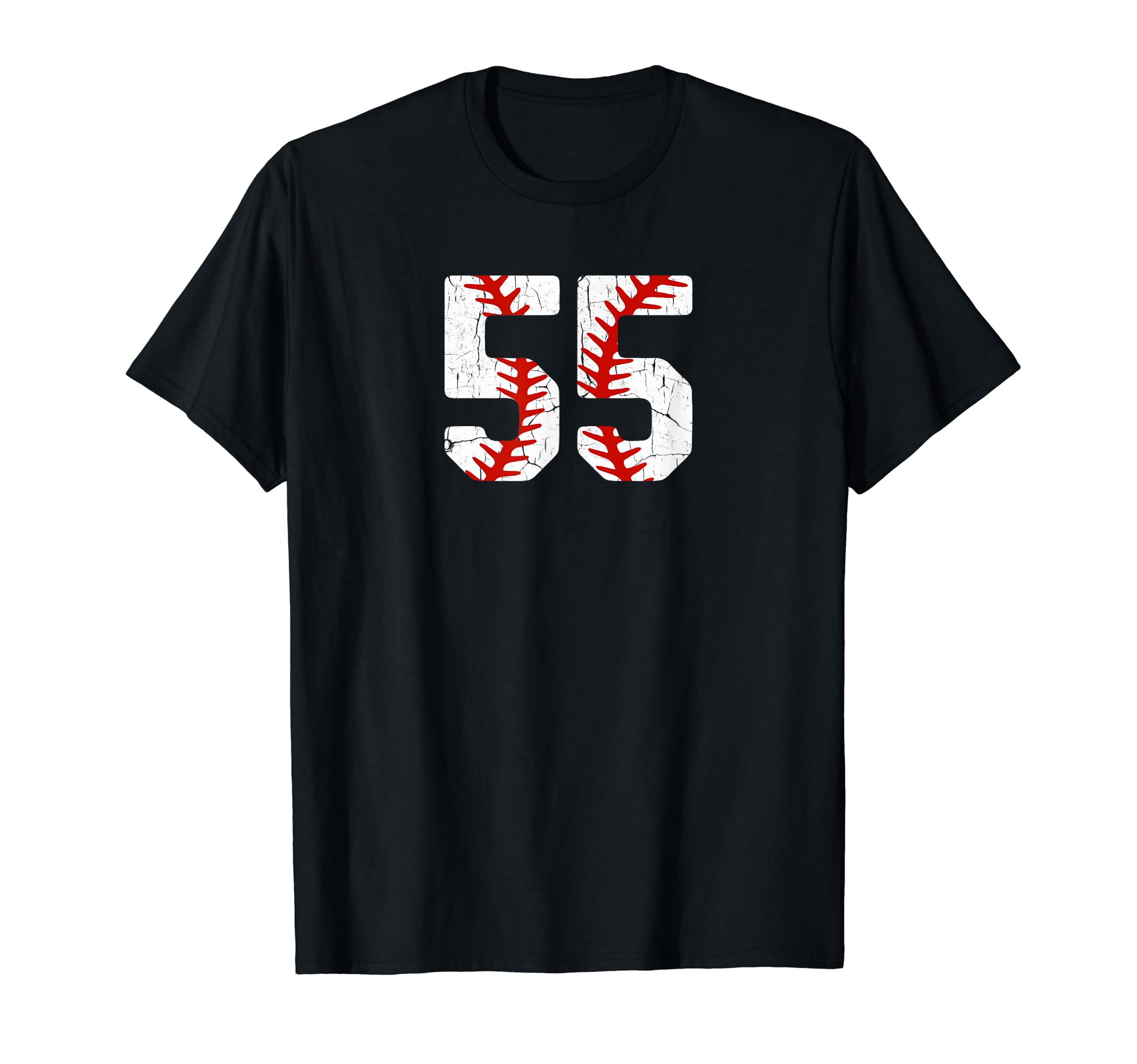 Baseball Player Jersey Number 55 Sweatshirt - Aesthetic Graphic for Adults - T-Shirt, Sweatshirt, Hoodie