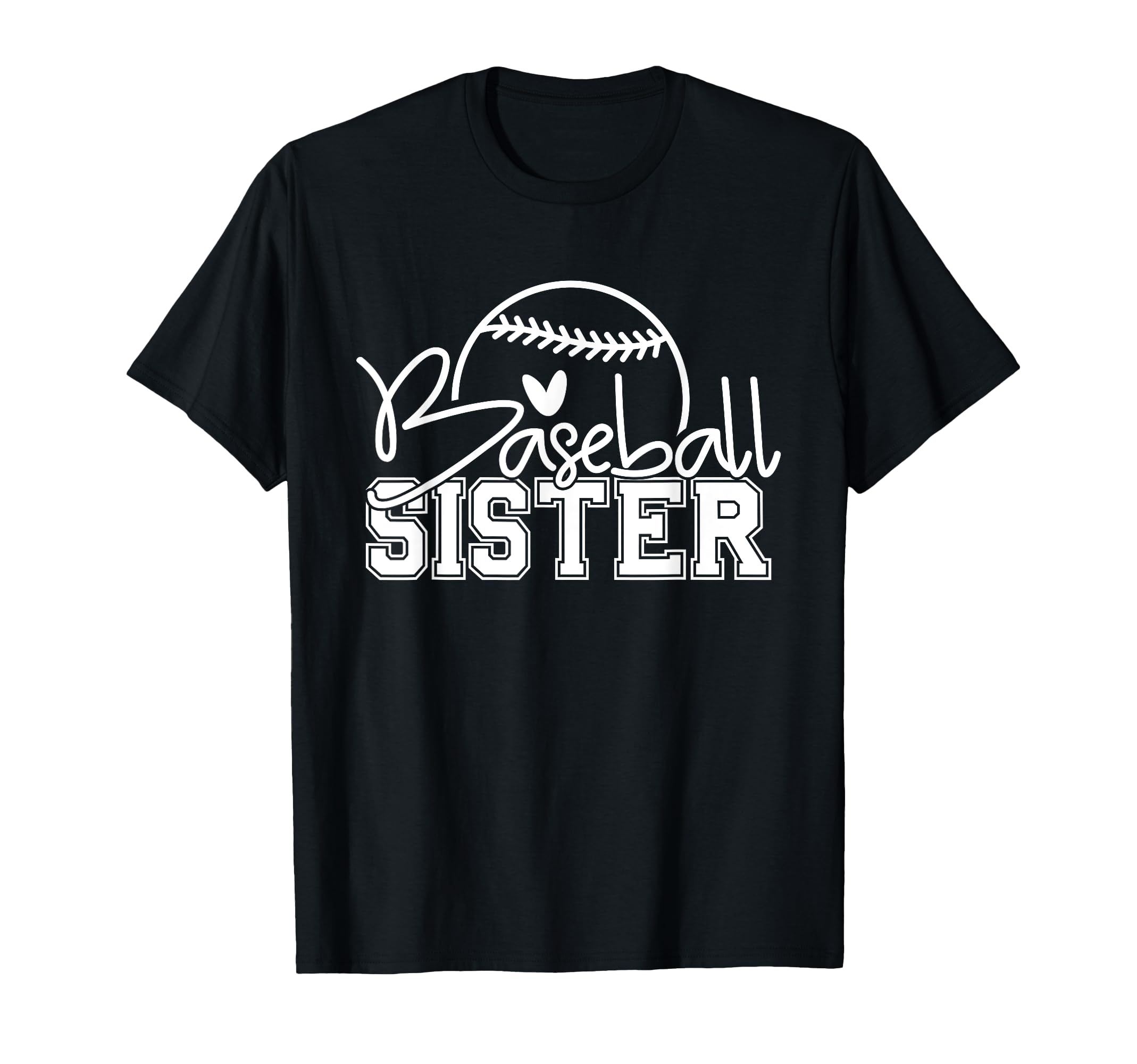 Baseball Sister Funny Baseball T-Shirt - Aesthetic Graphic Men Women - T-Shirt, Sweatshirt, Hoodie