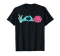 Funny Halloween Zombie Peace Love T-Shirt - Novelty Apparel Men Women - T-Shirt, Sweatshirt, Hoodie