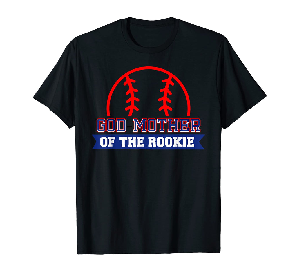 God Mother Rookie 1St Birthday Baseball T-Shirt - Unique Graphic Unisex - T-Shirt, Sweatshirt, Hoodie