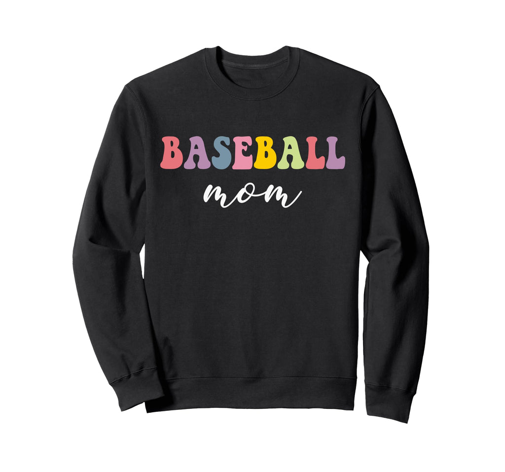 Baseball Mom Funny Stylish Baseball Sweatshirt - Fun Novelty Design Unisex - T-Shirt, Sweatshirt, Hoodie