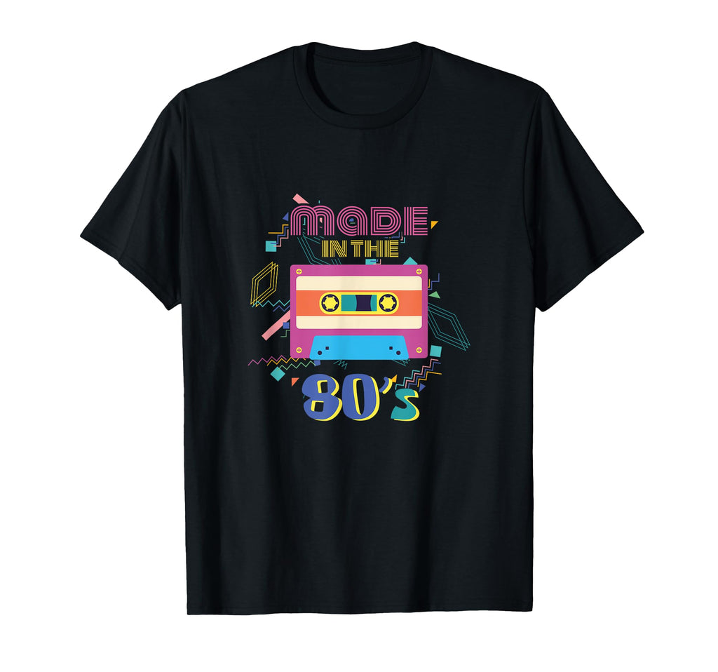 Dance Party Disco Birthday Made 80S T-Shirt - Aesthetic Graphic Unisex - T-Shirt, Sweatshirt, Hoodie
