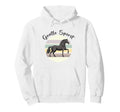 Gentle Spirit Minimalist Equestrian Hoodie - Trendy Graphic for Adults - T-Shirt, Sweatshirt, Hoodie