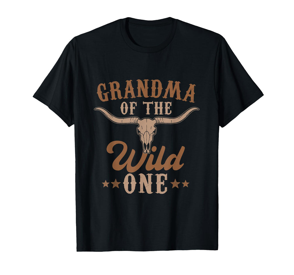 Grandma Wild One Cowboy Western T-Shirt - Minimalist Print for Adults - T-Shirt, Sweatshirt, Hoodie