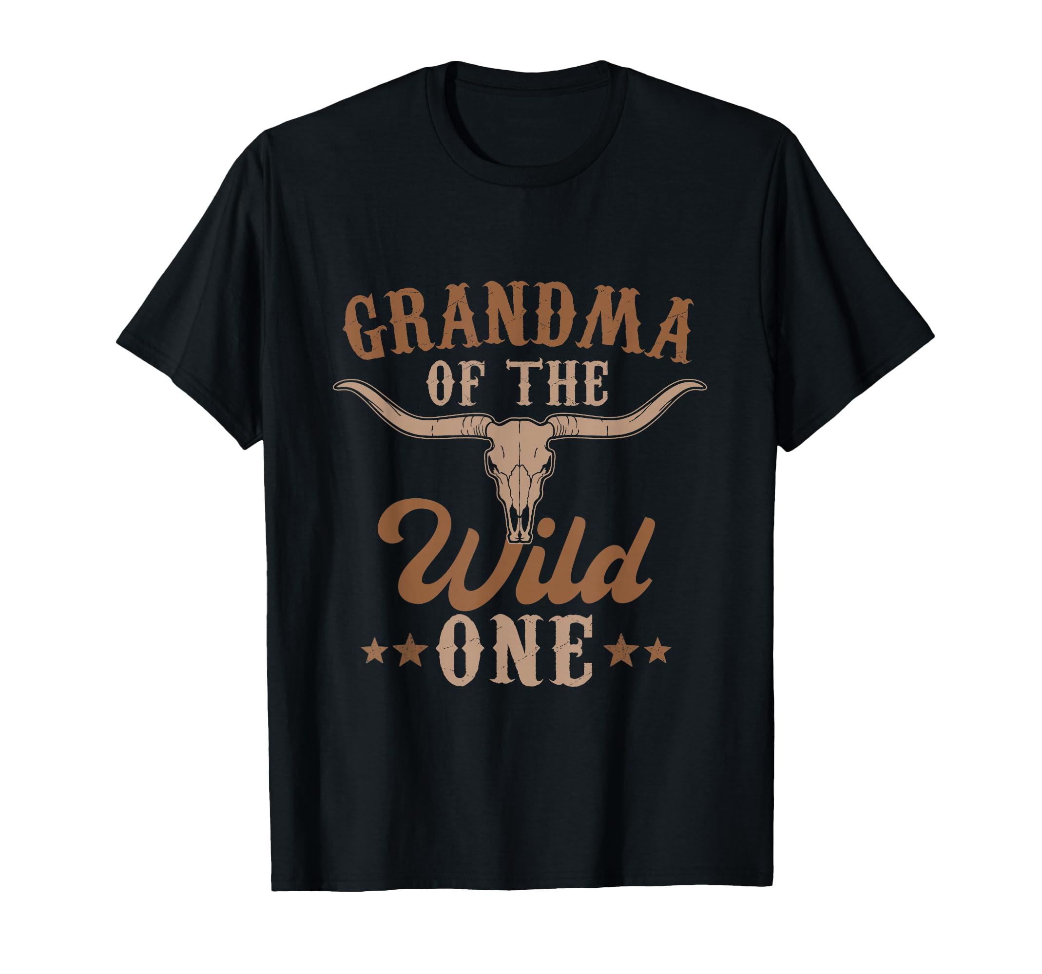 Grandma Wild One Cowboy Western T-Shirt - Minimalist Print for Adults - T-Shirt, Sweatshirt, Hoodie