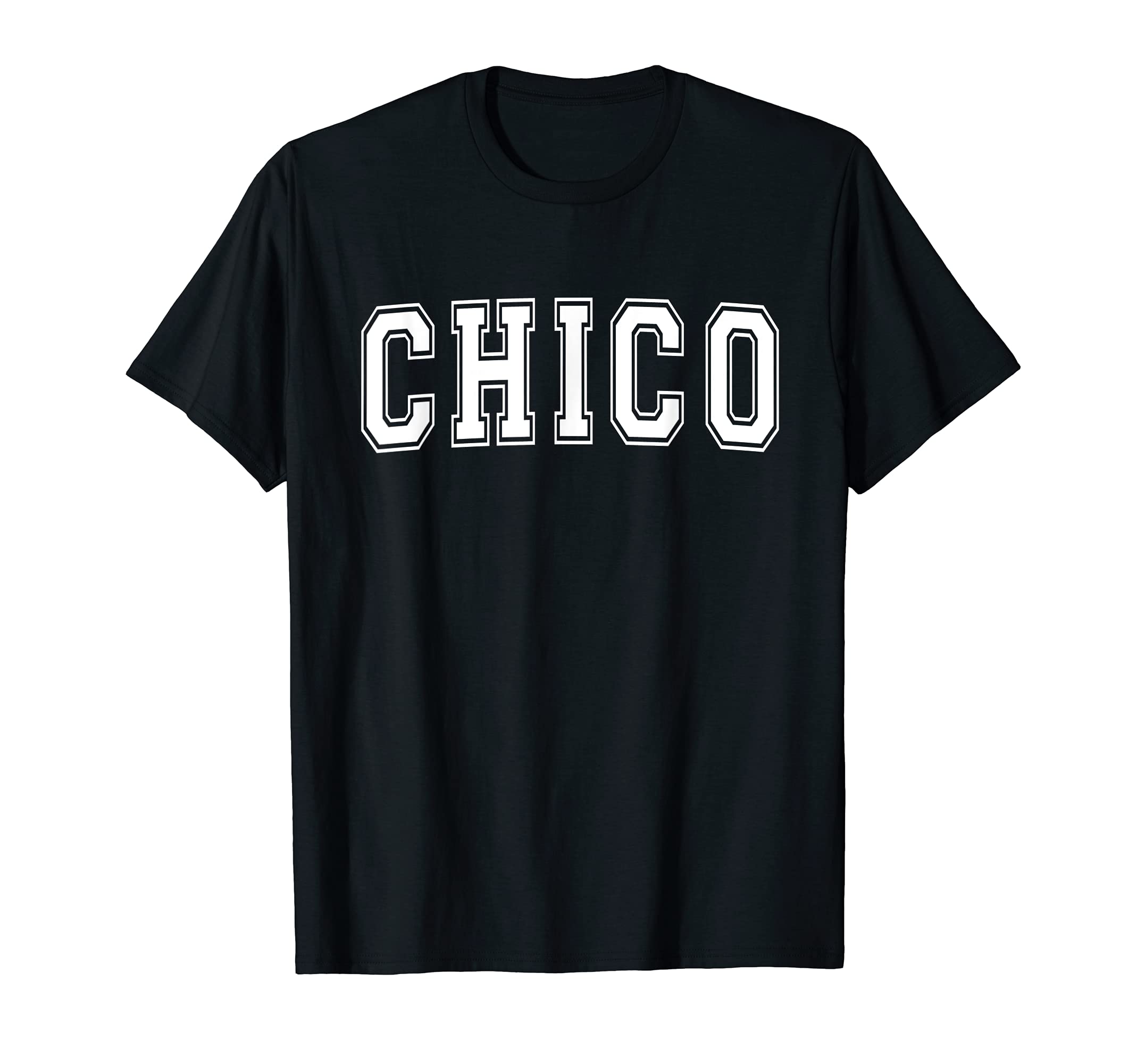 Chico Ca California Usa Sports Varsity T-Shirt - Novelty Apparel for Adults - T-Shirt, Sweatshirt, Hoodie
