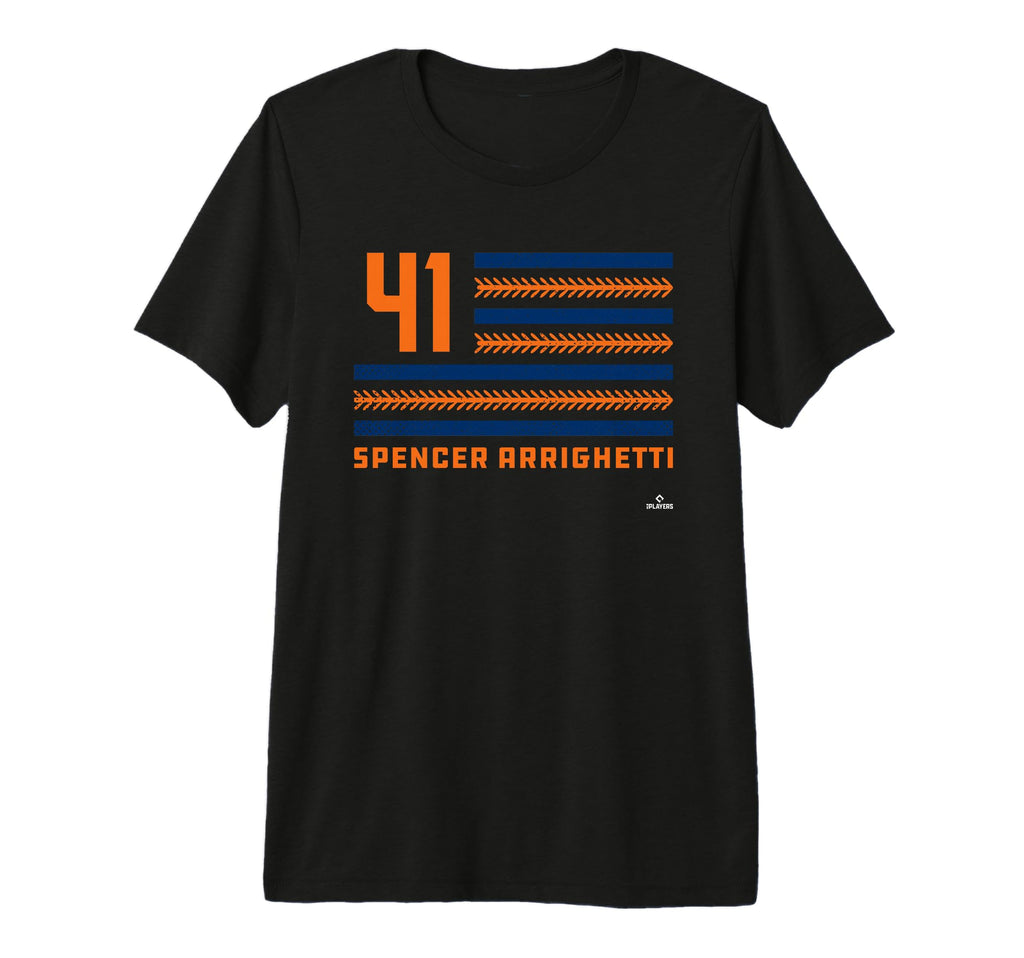 Flag Stripes Spencer Arrighetti T-Shirt - Casual Everyday Wear Men Women - T-Shirt, Sweatshirt, Hoodie