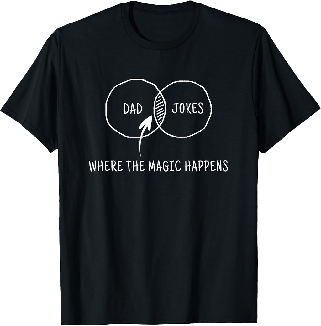 Dad Jokes Funny Great Fathers Day Gift Idea - Adult & Kids T-Shirts, Sweatshirts & Hoodies apparel design preview 1