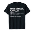 Baseball Coach Definition Best Dad Ever T-Shirt - Novelty Apparel Unisex - T-Shirt, Sweatshirt, Hoodie