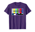 Color Tv Test Pattern 60S 70S T-Shirt - Aesthetic Graphic Unisex - T-Shirt, Sweatshirt, Hoodie