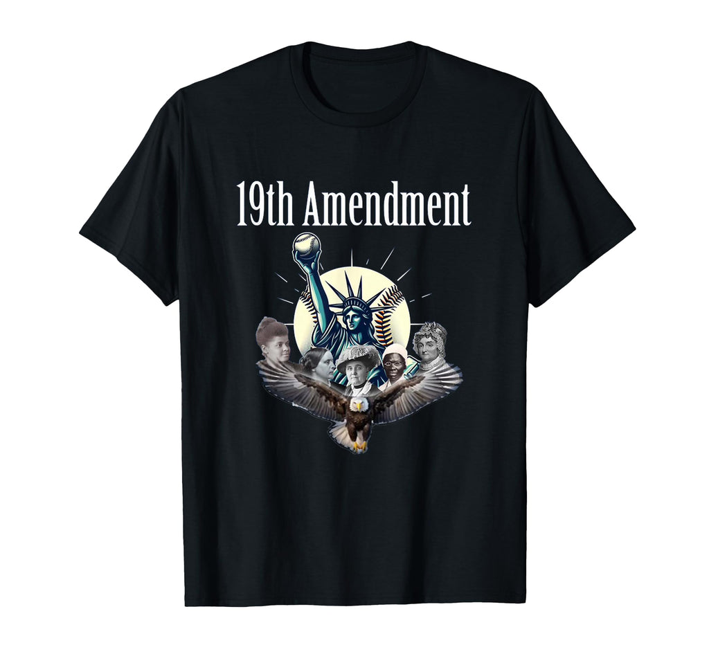 19Th Amendment Baseball Gathering T-Shirt - Graphic Print Unisex - T-Shirt, Sweatshirt, Hoodie
