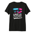 Baseball Or Bow Uncle Loves You T-Shirt - Aesthetic Graphic for Adults - T-Shirt, Sweatshirt, Hoodie