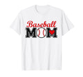 Baseball Mom Funny Game Baseball Day T-Shirt - Custom Art Print Unisex - T-Shirt, Sweatshirt, Hoodie