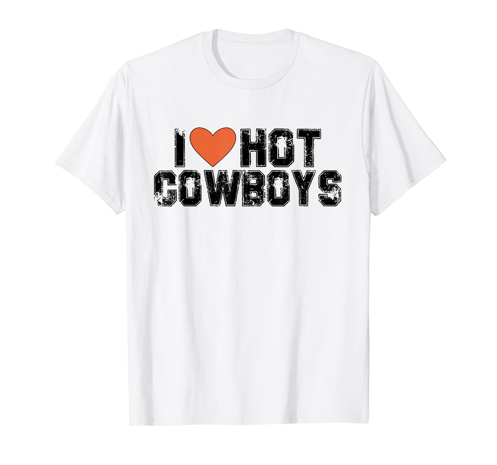 I Love Hot Cowboys I Love Cowboys T-Shirt - Aesthetic Graphic Men Women - T-Shirt, Sweatshirt, Hoodie