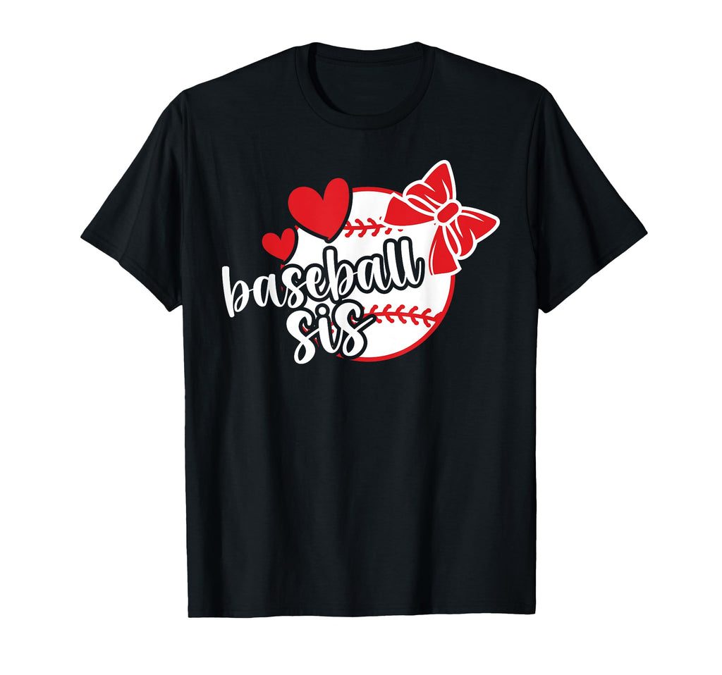Baseball Sister Baseball Player Proud T-Shirt - Unique Graphic Unisex - T-Shirt, Sweatshirt, Hoodie
