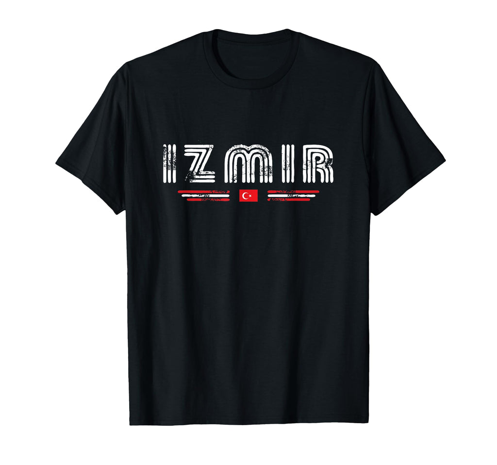 Izmir Turkey 70S 80S Type T-Shirt - Trendy Graphic Unisex - T-Shirt, Sweatshirt, Hoodie