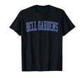 Bell Gardens Ca Distressed Blue Varsity T-Shirt - Fun Novelty Design Unisex - T-Shirt, Sweatshirt, Hoodie