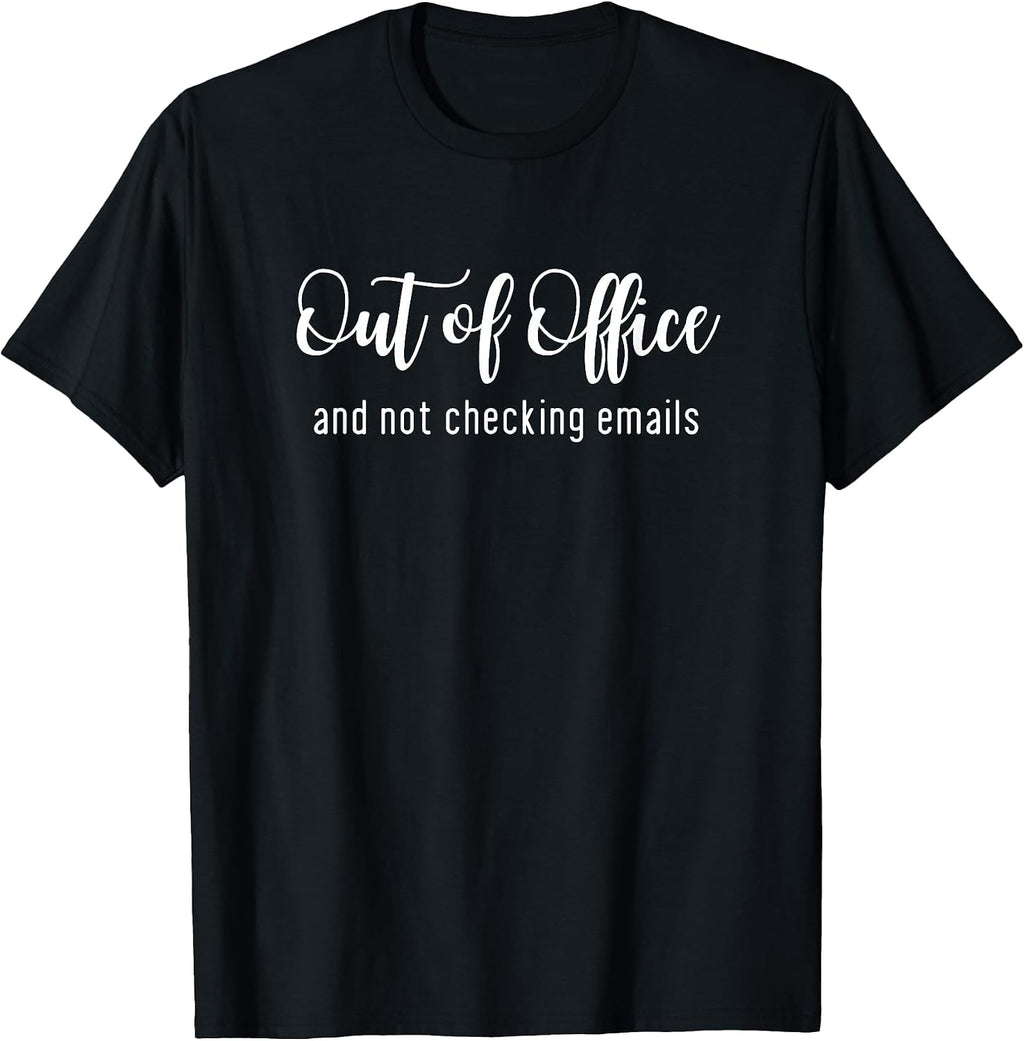 Cute Vacation Travel Blogger Holiday Out of Office - Adult & Kids T-Shirts, Sweatshirts & Hoodies apparel design preview 1