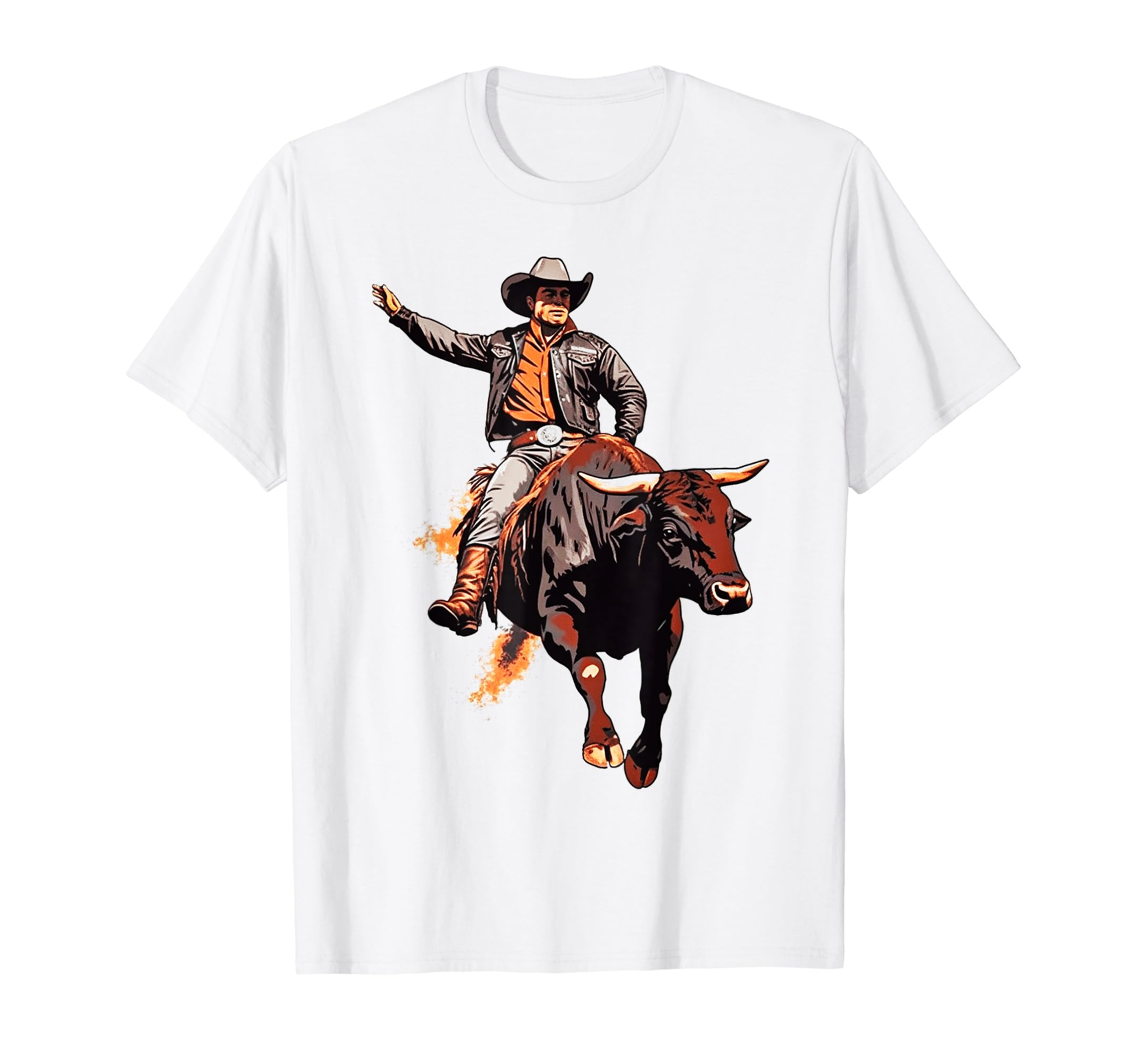 Cowboy Rodeo Horse Riding Usa Cowboy T-Shirt - Streetwear Style for Adults - T-Shirt, Sweatshirt, Hoodie