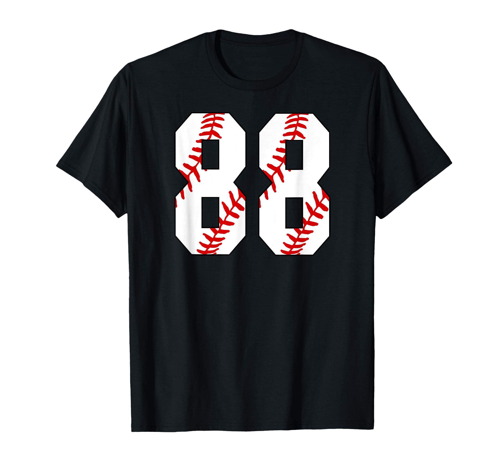 Baseball Mom 88 Jersey Baseball T-Shirt - Novelty Apparel for Adults - T-Shirt, Sweatshirt, Hoodie