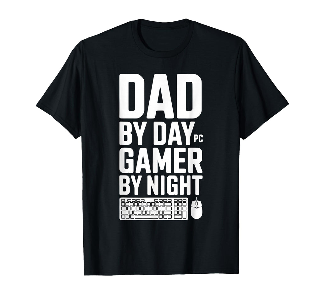 Dad Day Gamer Night Pc Gaming T-Shirt - Custom Art Print for Adults - T-Shirt, Sweatshirt, Hoodie