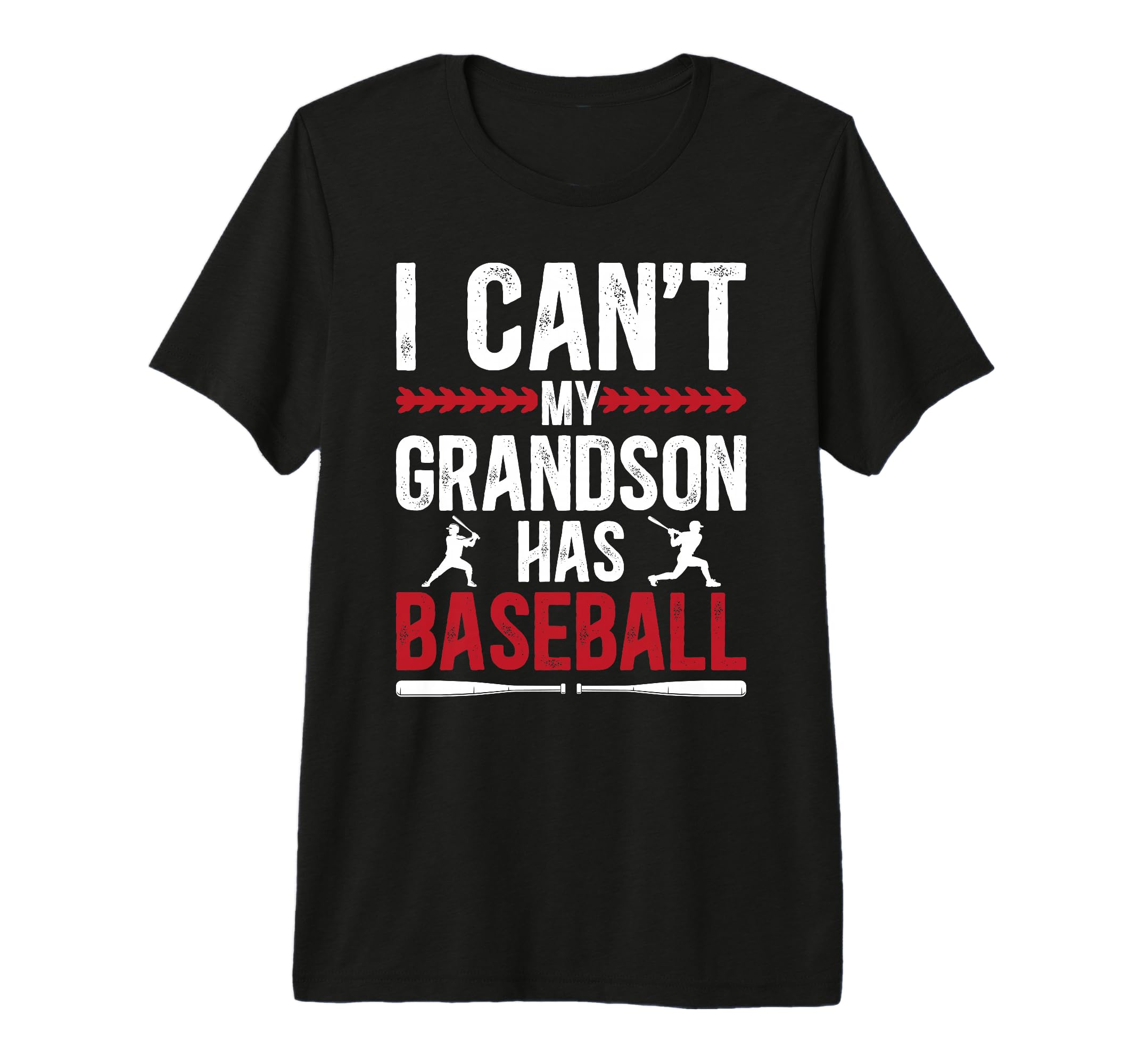 Mens My Grandson Has Baseball T-Shirt - Casual Everyday Wear for Adults - T-Shirt, Sweatshirt, Hoodie