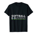 Mens Softball Dad Like Baseball Dad T-Shirt - Minimalist Print Unisex - T-Shirt, Sweatshirt, Hoodie