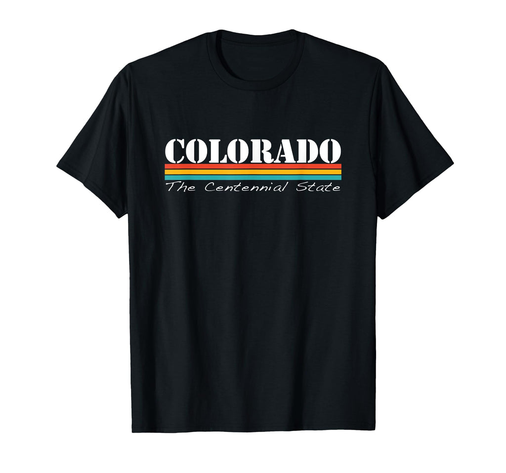 Colorado Centennial State Stripes T-Shirt - Streetwear Style Unisex - T-Shirt, Sweatshirt, Hoodie