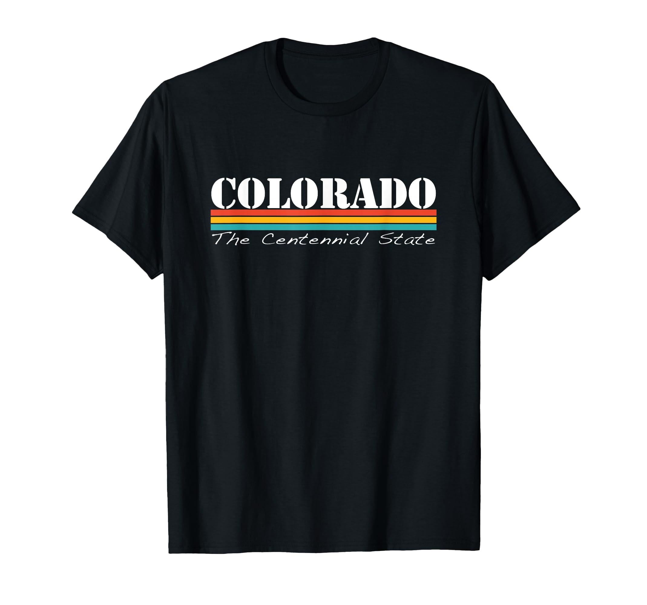 Colorado Centennial State Stripes T-Shirt - Streetwear Style Unisex - T-Shirt, Sweatshirt, Hoodie