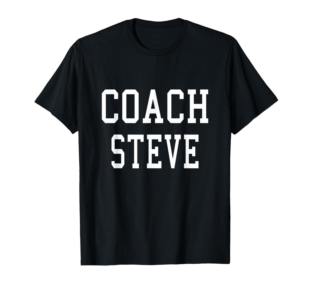 Coach Steve Custom Football Soccer T-Shirt - Graphic Print for Adults - T-Shirt, Sweatshirt, Hoodie
