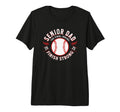 Baseball Senior Dad 2025 Final Inning T-Shirt - Unique Graphic Men Women - T-Shirt, Sweatshirt, Hoodie