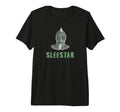 Sleestak Distressed Stylized Tri T-Shirt - Aesthetic Graphic for Adults - T-Shirt, Sweatshirt, Hoodie