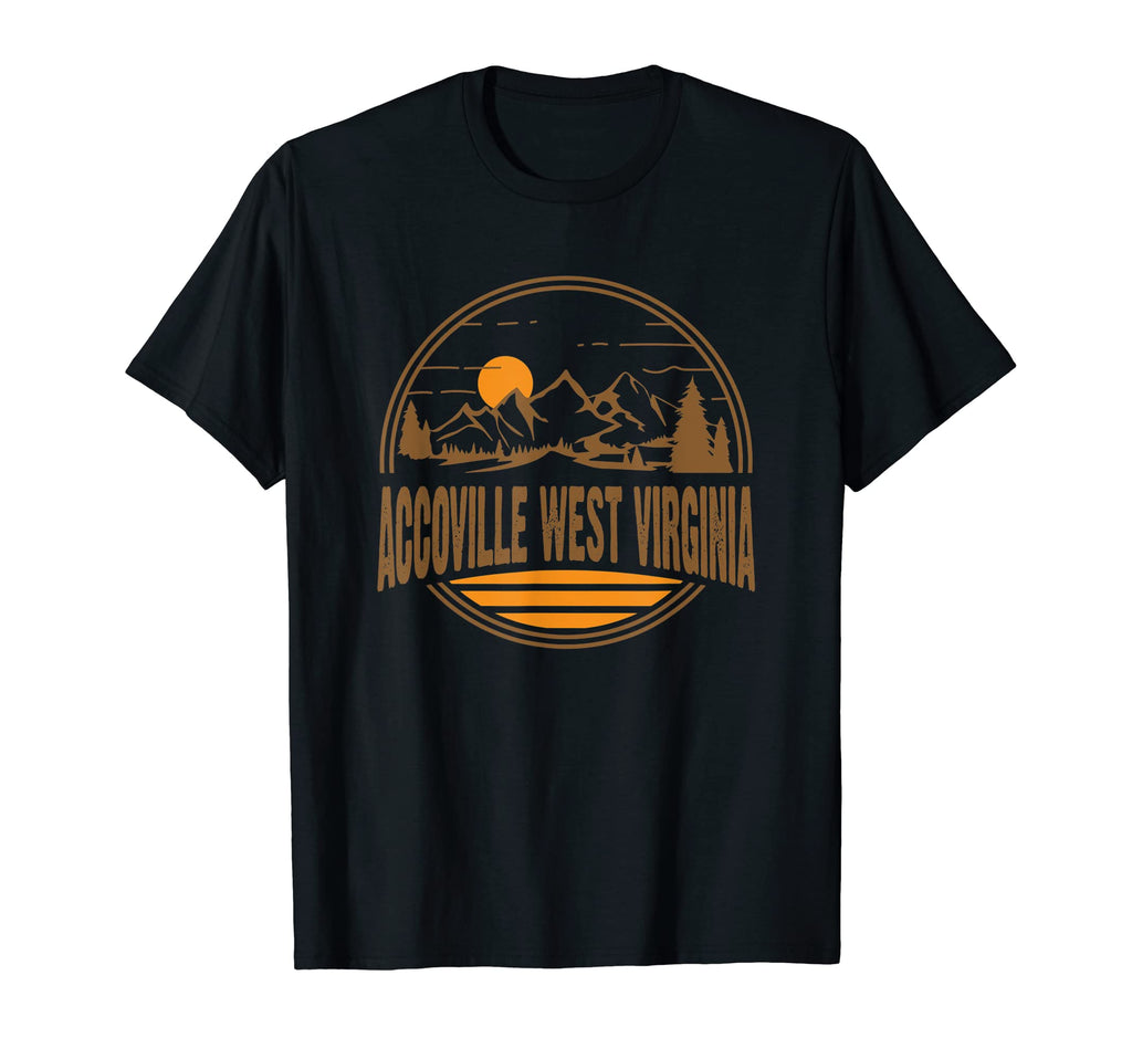 Accoville West Virginia State Gift T-Shirt - Fun Novelty Design for Adults - T-Shirt, Sweatshirt, Hoodie