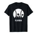 Florida Skyline Baseball Family T-Shirt - Streetwear Style for Adults - T-Shirt, Sweatshirt, Hoodie